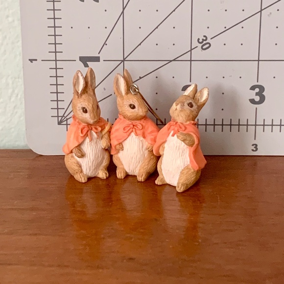 Hallmark Keepsake Tale Of Peter Rabbit 1999  Set of 3 - Picture 11 of 12